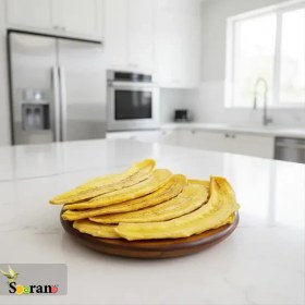 تصویر چیپس موز (موز خشک اسلایس) 