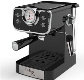 تصویر دستگاه اسپرسو ساز مدل UL-12741 یونیک لایف - مشکی Unique Life Espresso coffee machine UL-12741 model