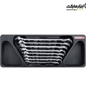 تصویر ست آچار یکسر رینگ و تخت تاپ تول مدل GBAT0803 سایز ۱۶ اینچ 