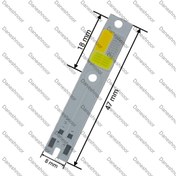 تصویر چیپ هدلایت سی او بی اچ هفت 45 وات | COB H7 45W COB H7 45W