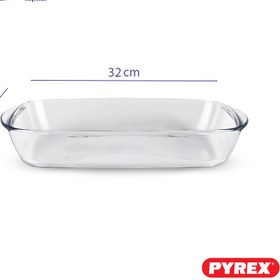 تصویر تابه فر مستطیل 32*20 پیرکس کد 247 