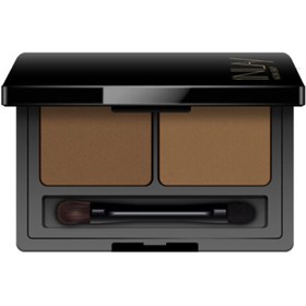 تصویر سایه ابرو دو رنگ این لی INLAY مدل 0 INLAY Eyebrow Shadow Duo No0