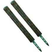 تصویر قیم بند مدل پایه دار با خزه بسته 2 عددی - سبز 