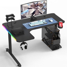 تصویر میز گیمینگ ال Origin Series L Shaped Rgb Gaming Desk Origin Series L Shaped Rgb Gaming Desk - Left