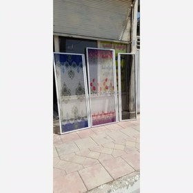 تصویر توری پلیسه کشویی پنجره درابعاد 140در75 