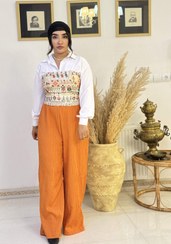 تصویر شلوار نیم کلوش women loose pants