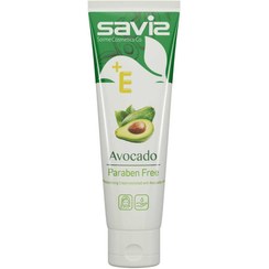 تصویر کرم نرم کننده و مرطوب کننده حاوی روغن آووکادو 75 گرم ساویز Saviz Hand And Face Moisturizing Cream Containing Avocado Oil 75 ml