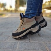 تصویر کفش نیم بوت ساقدار jax رنگ کرم ست زنانه و مردانه از ۳۶ تا ۴۵ کمپینگ و کوهنوردی جکس یا جاکس 