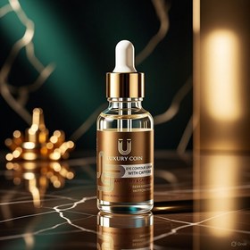 تصویر سرم دور چشم حاوی کافئین 