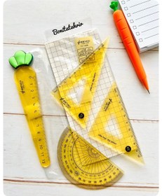 تصویر ست رسم ریاضی هویج 