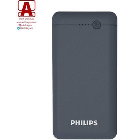 تصویر پاور بانک PHILIPS 10000mAh مدل DLP1710CB 