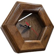 تصویر ساعت چوبی (کوچک) 