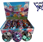 تصویر توپ بادی جامپر بدون جاذبه از پلاستیک 