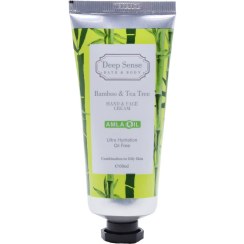 تصویر کرم مرطوب کننده دست و صورت درخت چای و بامبو دیپ سنس حجم 60 میلی لیتر Deep Sense Tea Tree and Bamboo Hand and Face Moisturizing Cream 60ml