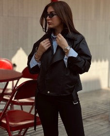 تصویر جکت بل - مشکی / 63 Bell jacket