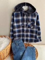 تصویر پیرهن پسرانه کلاه دار کد 153 