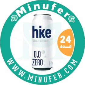 تصویر آبجو بدون الکل لیمویی هایک زیرو ۵۰۰ سی سی - باکس 24 عددی Hike Zero Non-alcoholic Beer 500ml