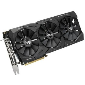 تصویر ASUS ROG STRIX GTX 1080 TI 11G GAMING [USED] کارت گرافیک ایسوس مدل 1080 Ti با 11 گیگابایت حافظه