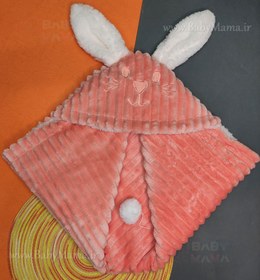 تصویر پتو کلاهدار کبریتی مدل خرگوش 