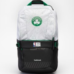 تصویر کوله پشتی بسکتبال تارمک / تیم بوستون سلتیکس - 25 لیتری - دکتلون Tarmak NBA Boston Celtics Basketball Backpack - 25 Liter - Gray - 500 