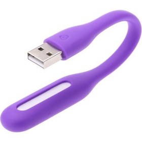 تصویر چراغ مسواکی USB LED برند Dnet بنفش 