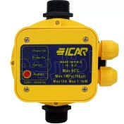 تصویر کلید اتوماتیک ست کنترل ایکار دارای کابل و پریز و پیچ تنظیم مدل IC_8_2 ICAR