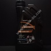 تصویر روغن موتورسیکلت 10w50 SN+ Full Synthetic 1L برند Kraft اصل 