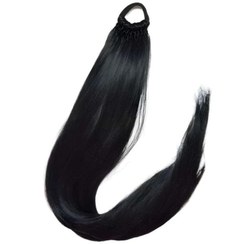 تصویر موی دم اسبی کشی ۸۰ سانتی حجم طبیعی 