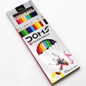 تصویر مدادرنگی 12 رنگی Doms 
