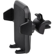 تصویر هولدر موبایل داخل خودرو پاورولوژی Powerology Airgrip Cradle Vent Mount Holder PUCVMBK 