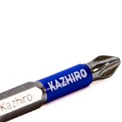 تصویر نوک پیچ گوشتی 50mm چهارسو کروم ضد لغزش KAZHIRO ژاپن 