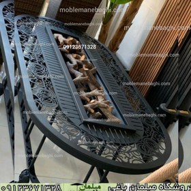 تصویر میز اتشدان 