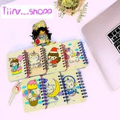 تصویر دفترچه یادداشت کیوت 