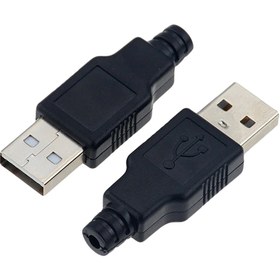 تصویر کانکتور USB نری کاور دار 