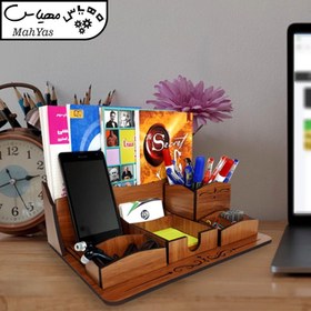 تصویر استند لوازم اداری رومیزی مدل K500 Avangdeco K500 Office Desk Stand