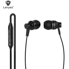 تصویر هندزفری LENYES LF37 Lenyes headset LF37 in ear hifi stereo earphone extra bass