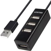 تصویر هاب چهار پورت USB 2.0 یونیتک مدل Y-2140 
