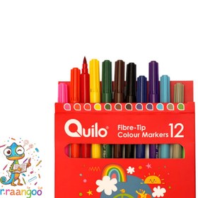 تصویر ماژیک کوییلو 12 رنگ 