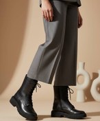 تصویر بوت زنانه چرم کاکتوس مدل WS4030 سایز ۳۸ مشکی 