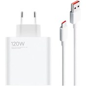 تصویر شارژر شیائومی ۱۲۰ وات تایپ سی 