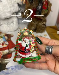 تصویر مگنت یخچال طرح کریسمس مناسب تزیین یخچال - 2 