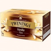 تصویر چای سیاه توئینینگز با طعم وانیل 25 عددی 