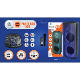 تصویر اسپیکر انزو Party Box 1100 Enzo Party Box 1100 Bluetooth Speaker