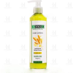 تصویر لوسیون نرم کننده مو حاوی عصاره جوانه گندم سان وی 250 میلی لیتر Sunway Hair Lotion Wheat Protein 250 Ml