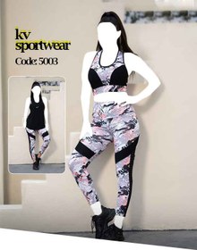 تصویر ست نیم تنه لگ و کاور ورزشی زنانه Nike کد 09 Nike womens leg and sports cover set code 09