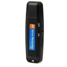 تصویر فلش ضبط صدا sk مدل SR210045 دستگاه شنود با رم ۱۶ گیگابایت قابل شارژ ا spycamera spycamera