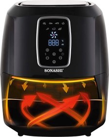 تصویر سرخ کن بدون روغن سوناشی مدل SAF-620 Sonashi SAF-620 Air Fryer