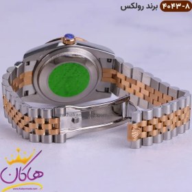 تصویر ساعت رولکس دیجاست نقره ای رزگلد | 4043/8 rolex 