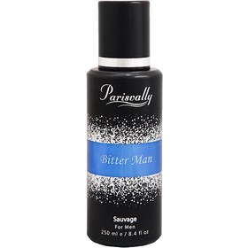 تصویر خوشبوکننده بدن مردانه ساواج پاریس ولی مدل Bitter Man Parisvally Bitter Man Body Splash For Men 250 ml