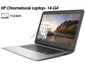 تصویر لپ‌تاپ کروم‌بوک استوک HP مدل 14-G4 بسیار تمیز HP Chromebook Laptop- 14-G4 | CPU: Celeron |RAM: 4GB | SSD: 16 GB |14 inch